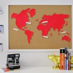 Vintage Map Wall Unique Vintage Map As DIY Wall Decor Beside Photos Above Camera And Book Decoration DIY Wall Decor That You Can Apply