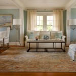 Sofa Slipcover Floor Vintage Sofa Slipcover Also Twin Floor Lamps Idea Feat Pretty Large Living Room Rug And Blue Painted Wall Design Living Room  Charming Styles Of Living Room Rugs 