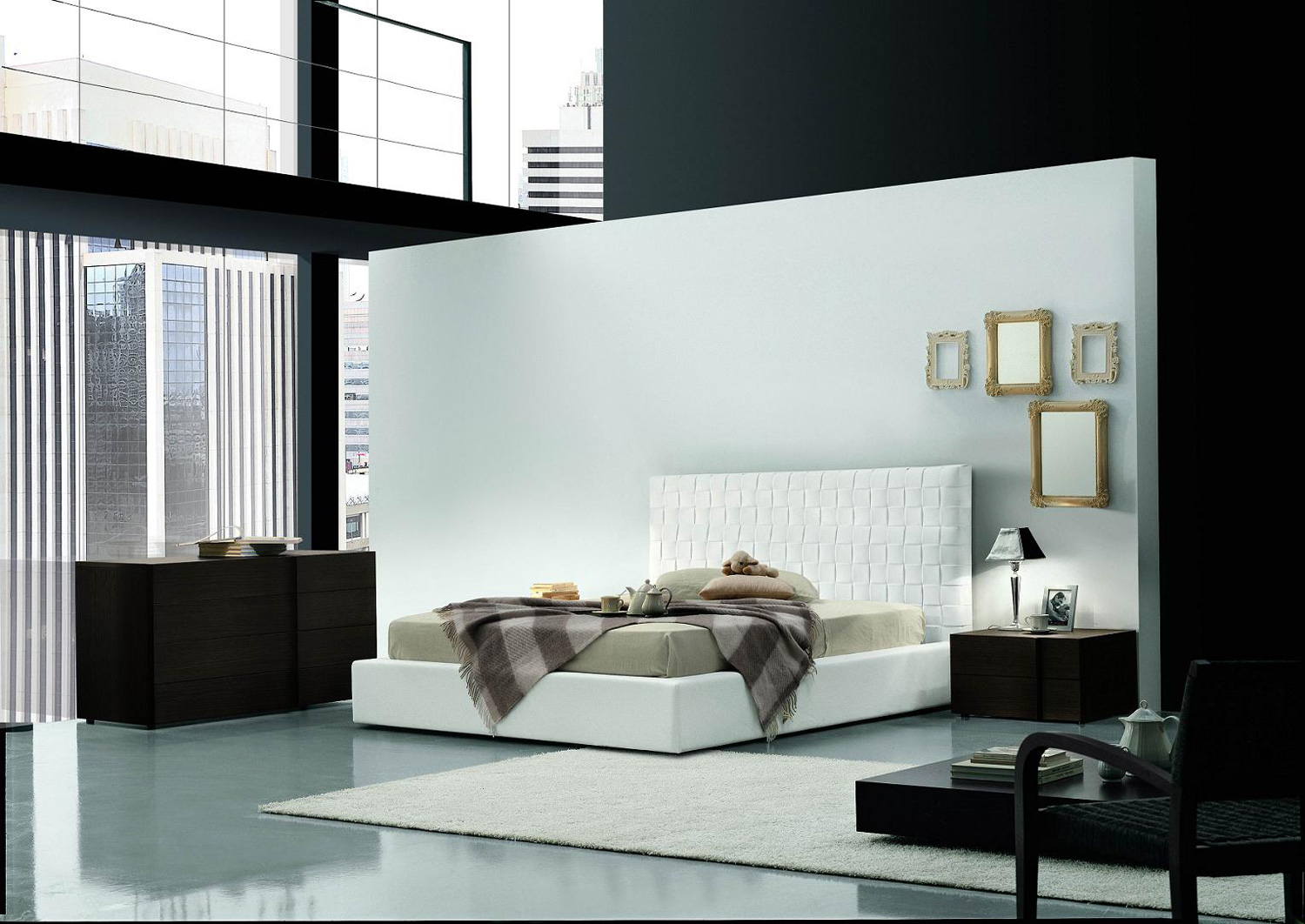 And Black Design White And Black Interior Bedroom Design Along With Modern Black Wooden Bedroom Furniture Sets Also Simple White Wall Bedroom Design With Smooth Ceramic Flooring Bedroom Design Ideas Furniture Best Bedroom Furniture Sets To Browse Through For Inspiration