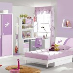 And Purple Sets White And Purple Kids Bedroom Sets With Colorful Small Desk Kids Bedroom And Round Chocolate Fur Rug Also Modern Arm Chair Furniture Kid Sets Plus Table Lamp Kids Bedroom Decorating Color Ideas Bedroom Kids Bedroom Sets: Combining The Color Ideas