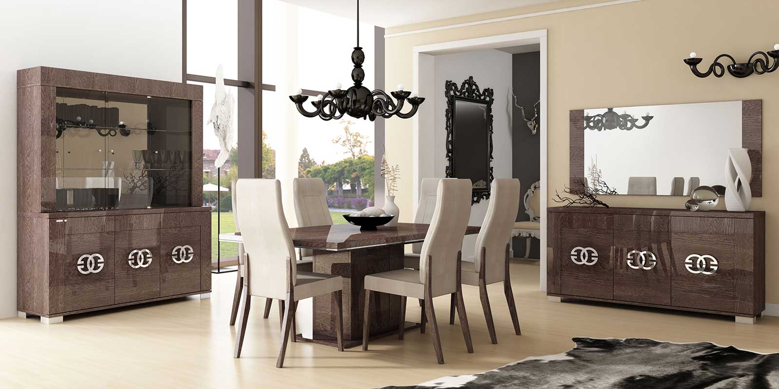 Dining Room Wooden Wonderful Dining Room Furniture Modern Wooden Dining Sets With Contemporary Black Wood Pendant Lamp Models Also Modern Closet Dining Room Furniture Along With Beautiful Mirror Dining Room Design Dining Room Wooden Stylish Of Dining Room Chairs