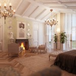 Fireplace And Or Wonderful Fireplace And Candle Chandeliers Or White Vaulted Ceiling In Vintage Bedroom Idea Bedroom  Matching The Vintage Bedroom Ideas 