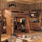 Twin Loft Ideas Wood Twin Loft Bed Design Ideas Feats Computer Desk Units And Rustic Rug Ideas Above Laminate Wooden Floors In Kids Bedroom Ideas Kids Room 30 Functional Twin Loft Bed Design Furniture With Desk For Kids