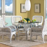 Wall Color White Yellow Wall Color And Unique White Wicker Dining Chairs Design Feat Rice Paper Lamp Shade Plus Comfy Area Rug Idea Furniture  Comfortable Wicker Dining Chair To Have A Delightful Dinner 