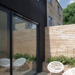Outdoor Chairs House Fancy Outdoor Chairs At Amhurst House Edgley Design Terrace With Wooden Outdoor Floor With High Wood Fence  Prefab House Ideas Compatible For High Mobility Habitant 