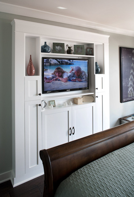 Tv Cabinet Bed White Tv Cabinet And Wooden Bed In The Bedroom With White Ceiling And Wooden Floor Living Room  Adorable TV Cabinet To Keep Your TV In Living Room 