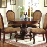Upholstered Chairs Carpet Traditional Upholstered Chairs And Rectangular Carpet Design Feat Funky Round Table For Dining Room Dining Room  Round Dining Tables Creating Eternal Relationship With Your Family 