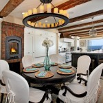 Open Floor White Area Open Floor To Kitchen White Also Round Table  Amusing Chair Covers With Beautiful Design Inspiration 