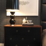 With Black Completed Bedroom With Black Dresser Furniture Completed With Black Table Lampshades Furniture  Elegant Black Dresser Of Fascinating Bedrooms And Bathrooms 