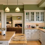 Green Kitchen White Dark Green Kitchen Furnished With White Cheap Kitchen Cabinets And Island With Pendants Kitchen  Inspiring Cheap Kitchen Cabinets Made Of Wood 