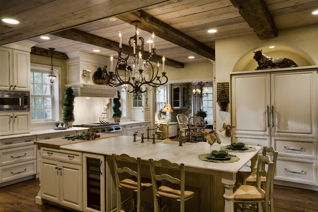 Kitchen With Kitchen Farmhouse Kitchen With Ivory Cheap Kitchen Cabinets Mixed With Island And Chairs For Four Kitchen  Inspiring Cheap Kitchen Cabinets Made Of Wood 
