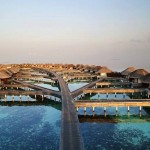 Area That Nice Large Area That River Make Nice The Viewer Architecture  Wooden Building Set In Spectacular Maldives Resort 