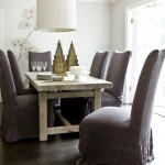 Oak Dining Gray Light Oak Dining Table Also Gray Add Near Twin Tample On The Table Furniture  Amusing Chair Covers With Beautiful Design Inspiration 