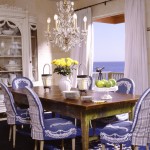 Wood Dining Crystal Rustic Wood Dining Table Near Crystal Chandelier Above Furniture  Amusing Chair Covers With Beautiful Design Inspiration 