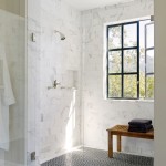 Calistoga Farm Concepts Small Calistoga Farm House Total Concepts Bathroom Featured With Glass Shower And Bench For Towel Interior  Epic Farm House With Cozy Traditional Interior In California 