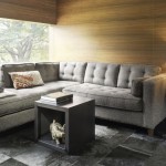 Grey Sofa Shaped Soft Grey Sofa Also Cube Shaped Wooden Table Architecture Chic Contemporary Home That You Must Love
