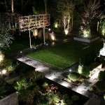 Landscape Lighting Green Awesome Landscape Lighting Idea Feat Green Lawn And Topiaries Design Plus Modern Raised Garden Exterior  Landscape Lighting Ideas For Beautiful Exterior Design 